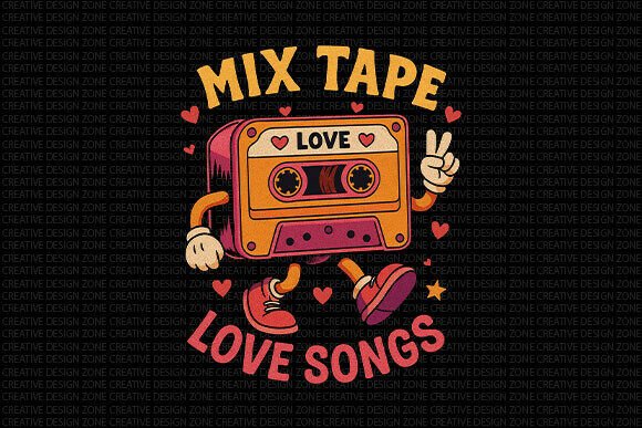 Download Mixtape Love Songs PNG - Song Collection