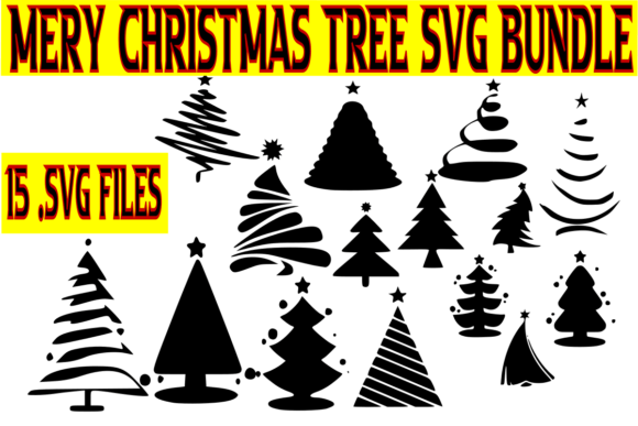 Download Christmas Trees Svg Bundle| Svg Bundle - Tree Collection