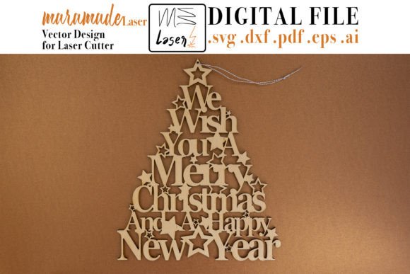 Download Christmas Tree Decoration for Laser Cut - Tree Collection
