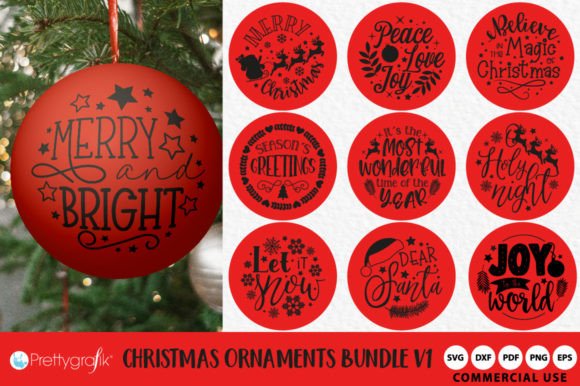 Download Christmas Ornaments SVG Cutting Files - Christmas ornaments svg Collection