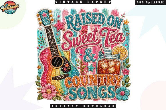Download Rainbow Guitar Country Songs PNG - Song Collection