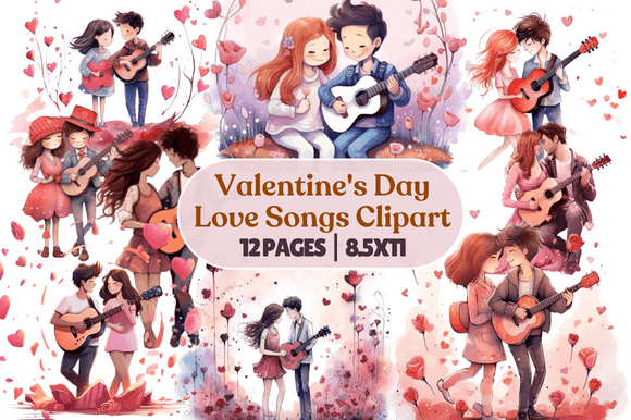 Download Valentine's Day Love Songs Clipart - Song Collection
