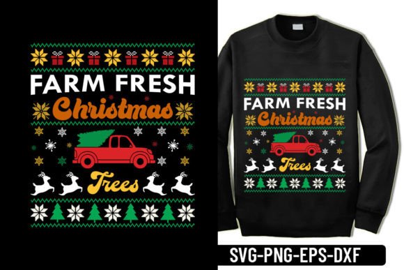 Download Farm Christmas Trees - Ugly Sweater Svg - Tree Collection