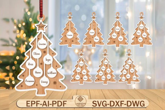 Download Family Tree Ornament Svg - Tree Collection
