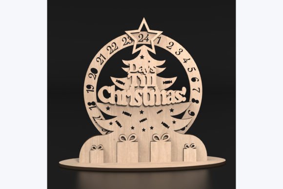 Download Laser Cut Days Till Christmas Tree Svg - Tree Collection