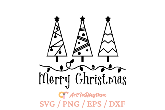 Download Merry Christmas Trees Svg - Tree Collection