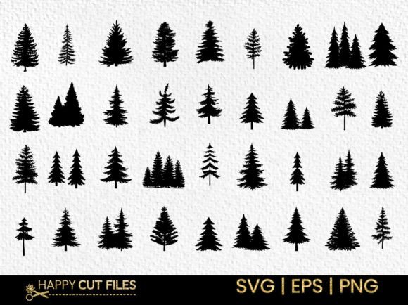 Download Christmas Tree SVG Bundle, Pine Tree Svg - Tree Collection