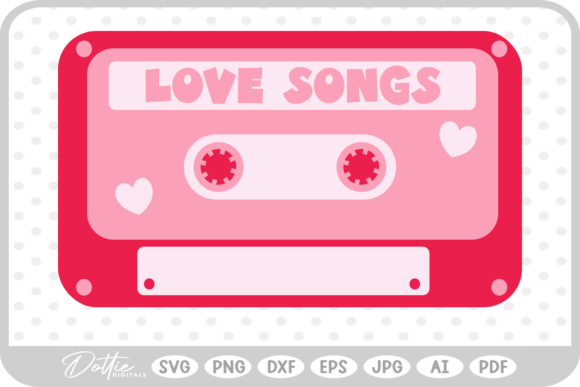 Download Valentines Day Love Songs SVG PNG DXF - Song Collection