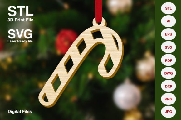 Download Lollipop Cane Christmas Tree Decoration - Tree Collection