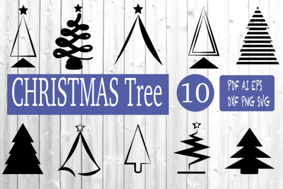 Download Christmas Tree SVG Bundle - Tree Collection