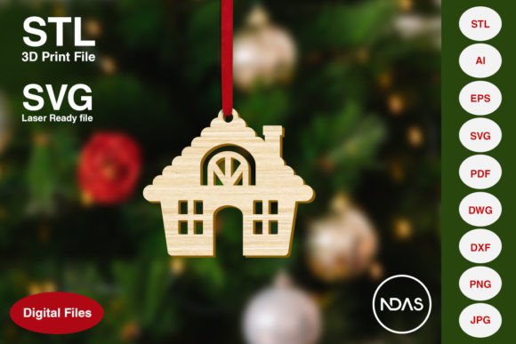 Download Christmas Hut Christmas Tree Decoration - Tree Collection