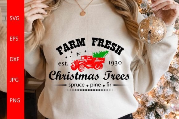 Download Farm Fresh Christmas Trees SVG - Tree Collection
