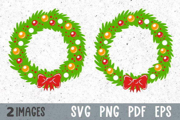 Download Christmas Wreath Svg and Png - Christmas wreath svg Collection