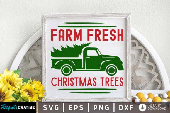 Download Farm Fresh Christmas Trees Svg Design - Tree Collection
