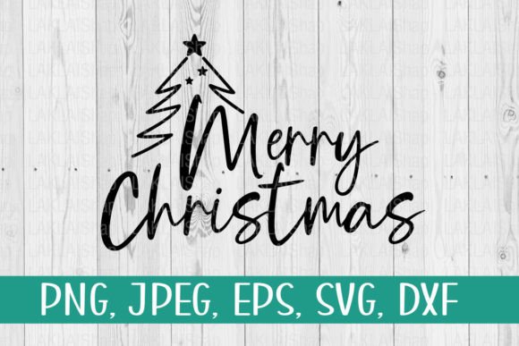 Download Merry Christmas Tree SVG - Tree Collection